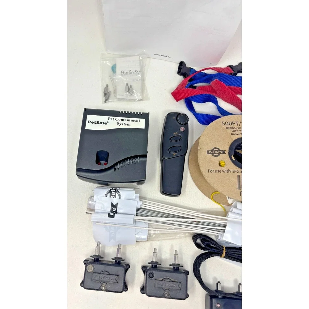 PetSafe In-Ground Dog Fence Partial System Lot Wire Collars Remote